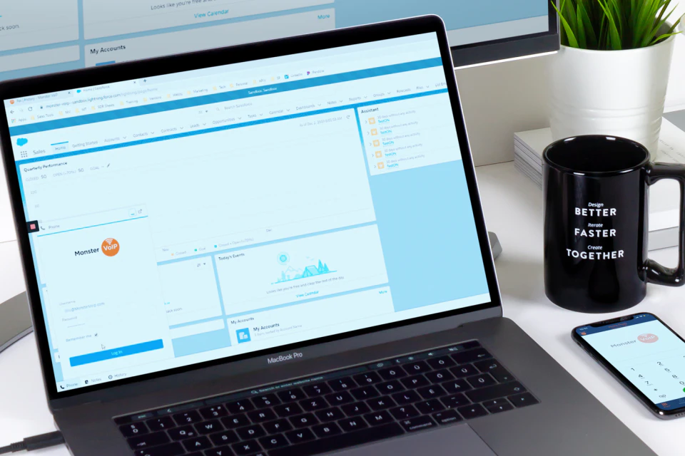 screenshot of Monster VoIP